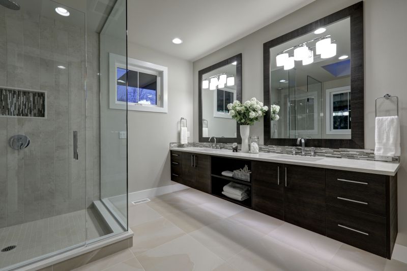 Spacious Master Bathroom with Modern Fixtures
