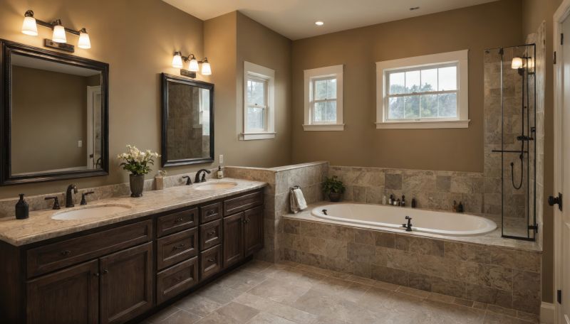Modern Master Bathroom Renovation