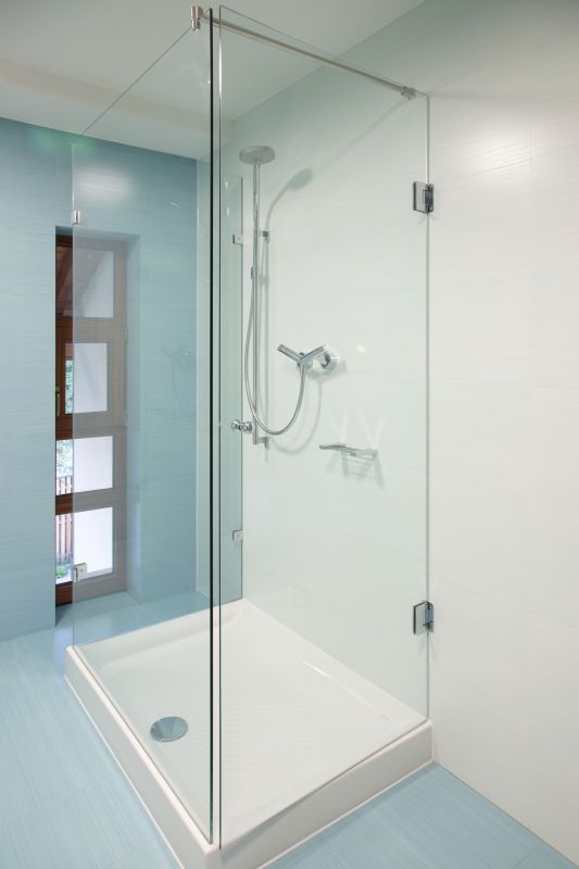 Minimalist Glass Shower